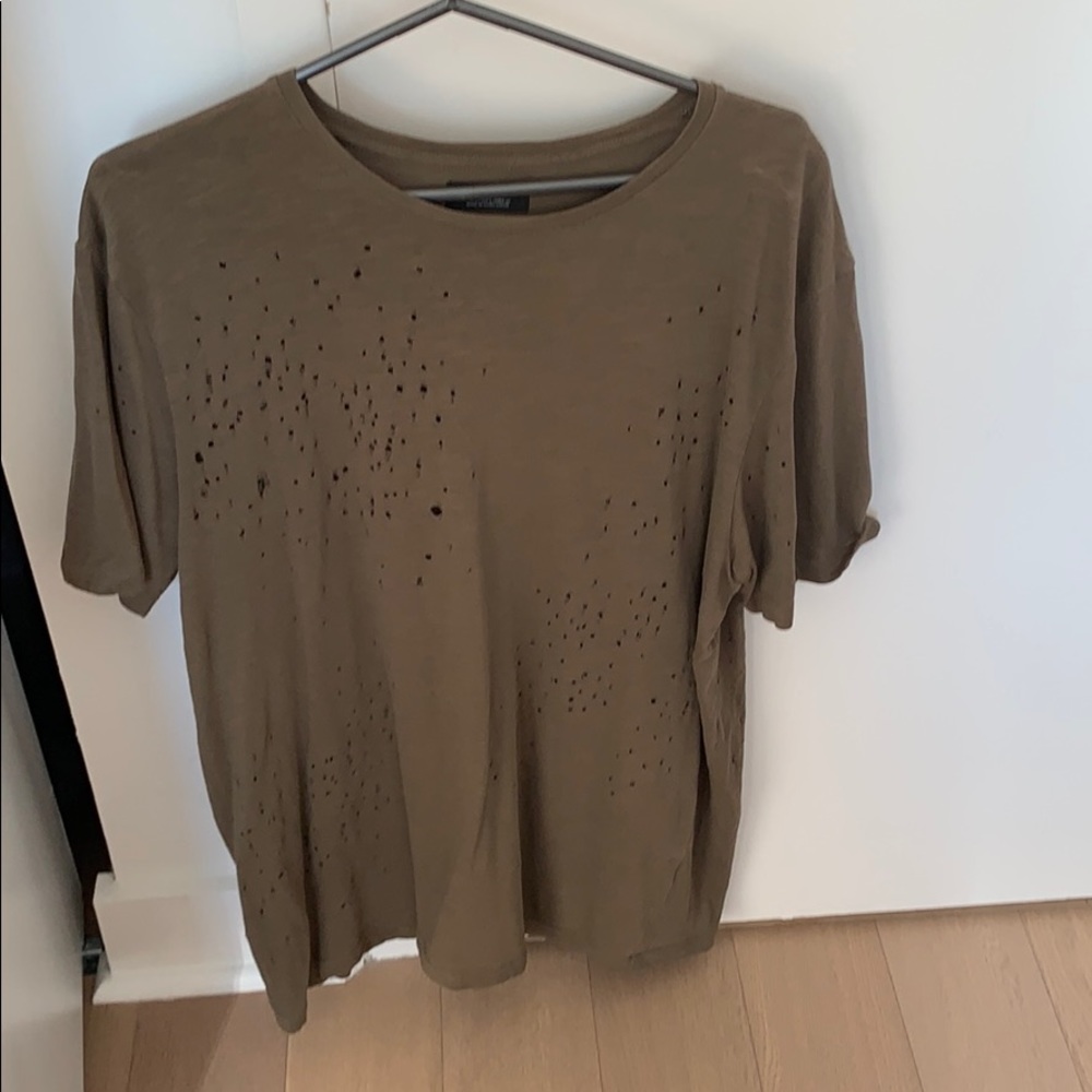 Zara ripped T-shirt